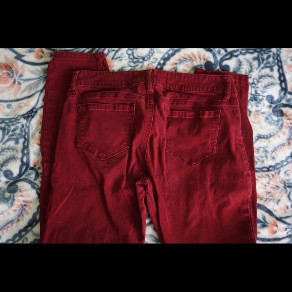 Maroon Jeggings